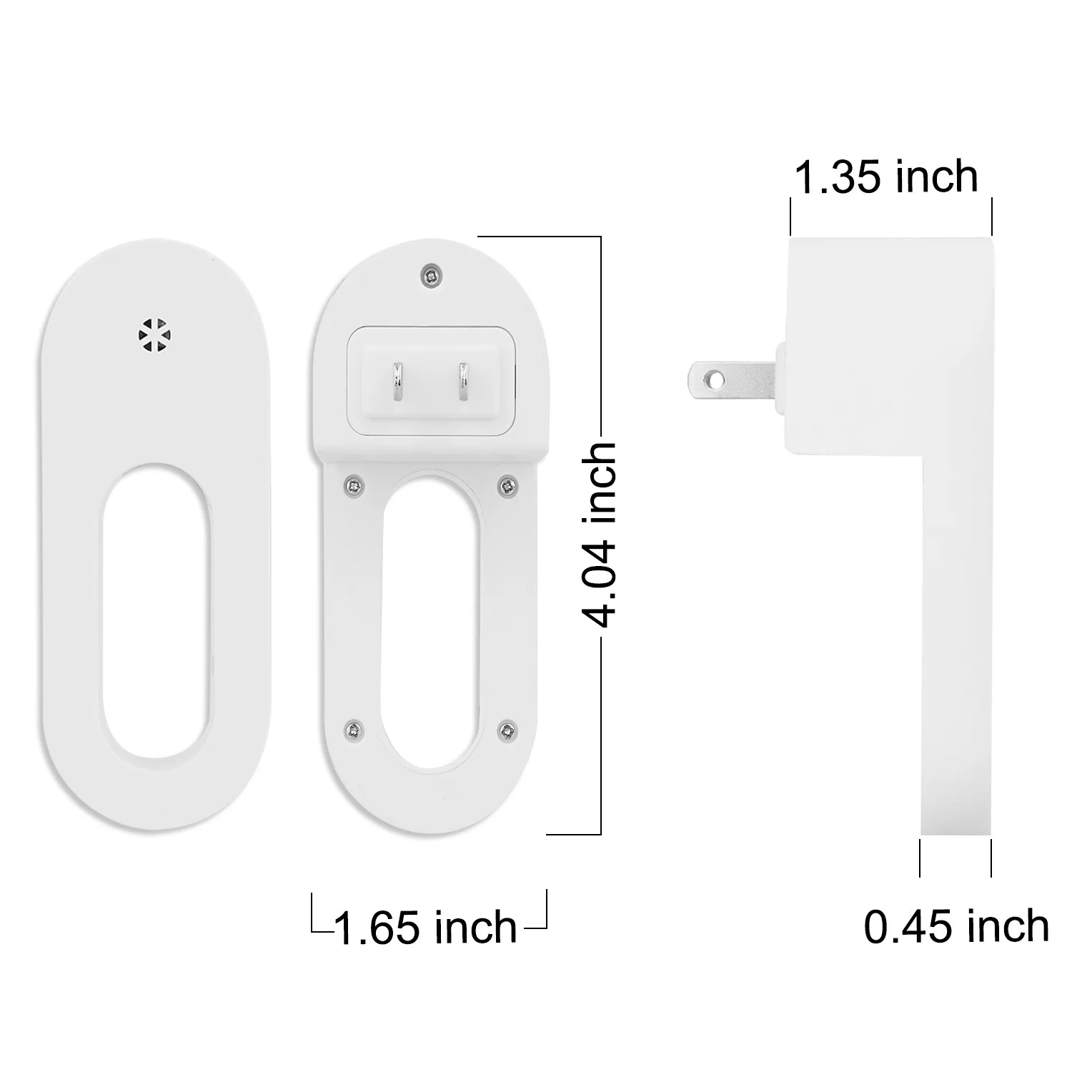 EU/Us-stecker Wand Nachtlicht Steckdose Mit Dämmerung Sensor 1/2 Pcs Warm Weiß Lampe Energiesparende für Kinderzimmer Schlafzimmer
