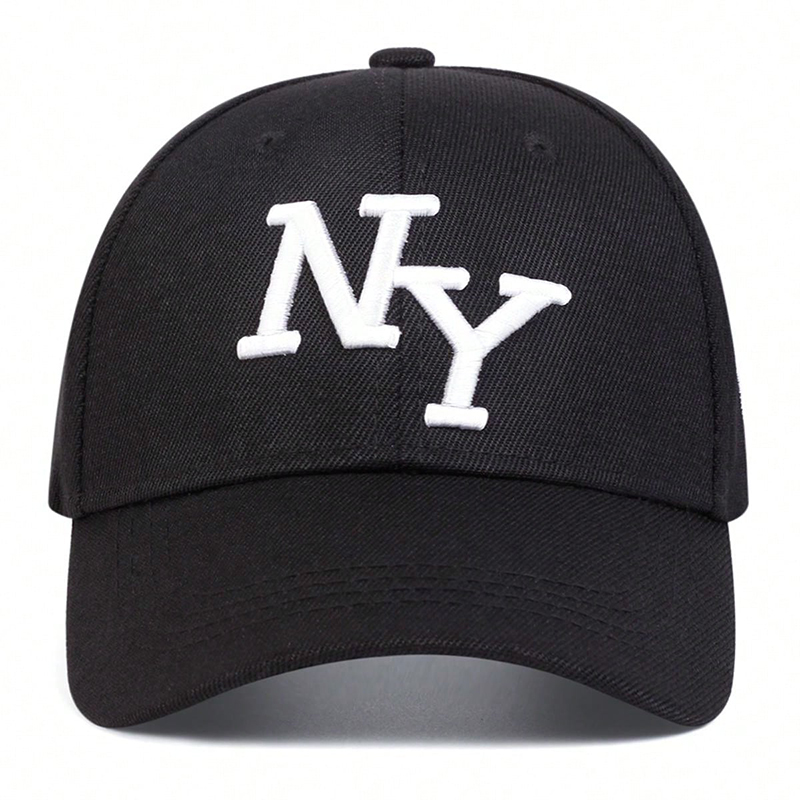 Unisex Letter Embroidery Baseball Caps Spring and Autumn Outdoor Adjustable Casual Hats Sunscreen Hat