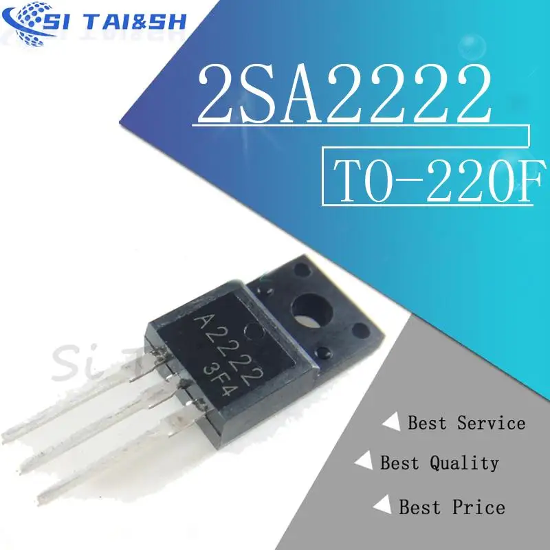 10pcs 2SA2222 2SC6144 F 5 pares 5pcs A2222 + 5pcs sistema de dados C6144