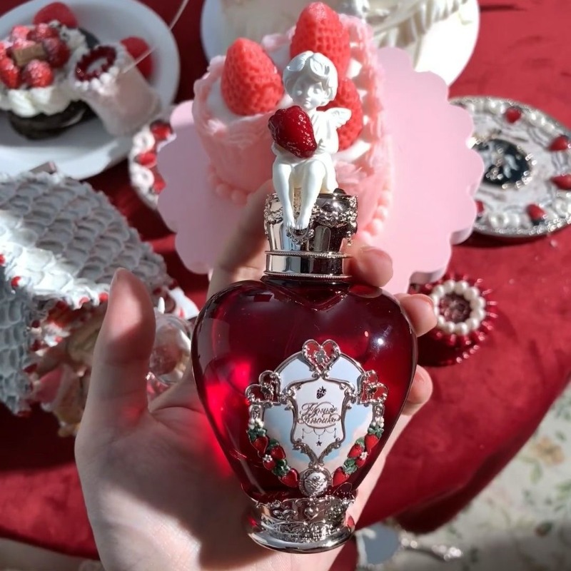 Flowerkaren eau de parfum o perfume de cupido de morango 1.7 oz/50ml perfume gourmand floral feminino duradouro para presentes