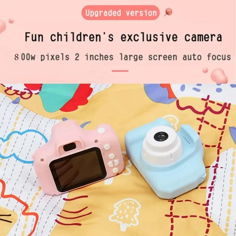 Mini cámara Digital X2 para niños, puede tomar fotos, vídeo HD, cámara pequeña, fotografía, regalo de cumpleaños, juguetes para niños