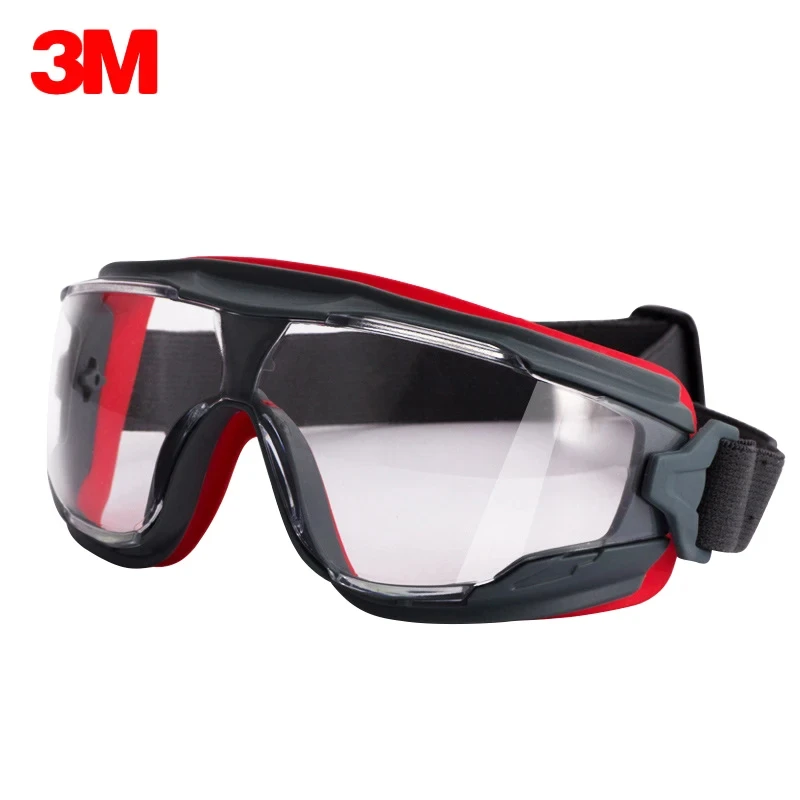 Occhiali 3M GA501 Sicurezza autentica Occhiali protettivi 3M Antiappannamento Anti-shock Equitazione un sport Protezione del lavoro Occhiali softair