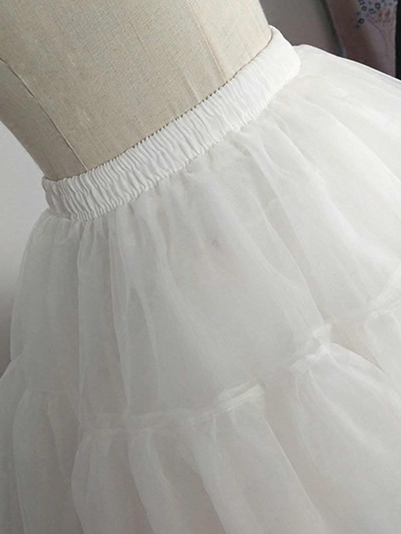 Lolita Super Stuffed Petticoat Crinoline Slips Wedding Accessories Multi Layers Short Organza Tutu Skirt Vintage Underskirt