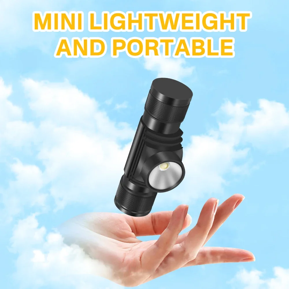 BORUiT D10 1000LM LED faro potente ligero tipo C linterna de cabeza recargable impermeable Camping pesca linterna