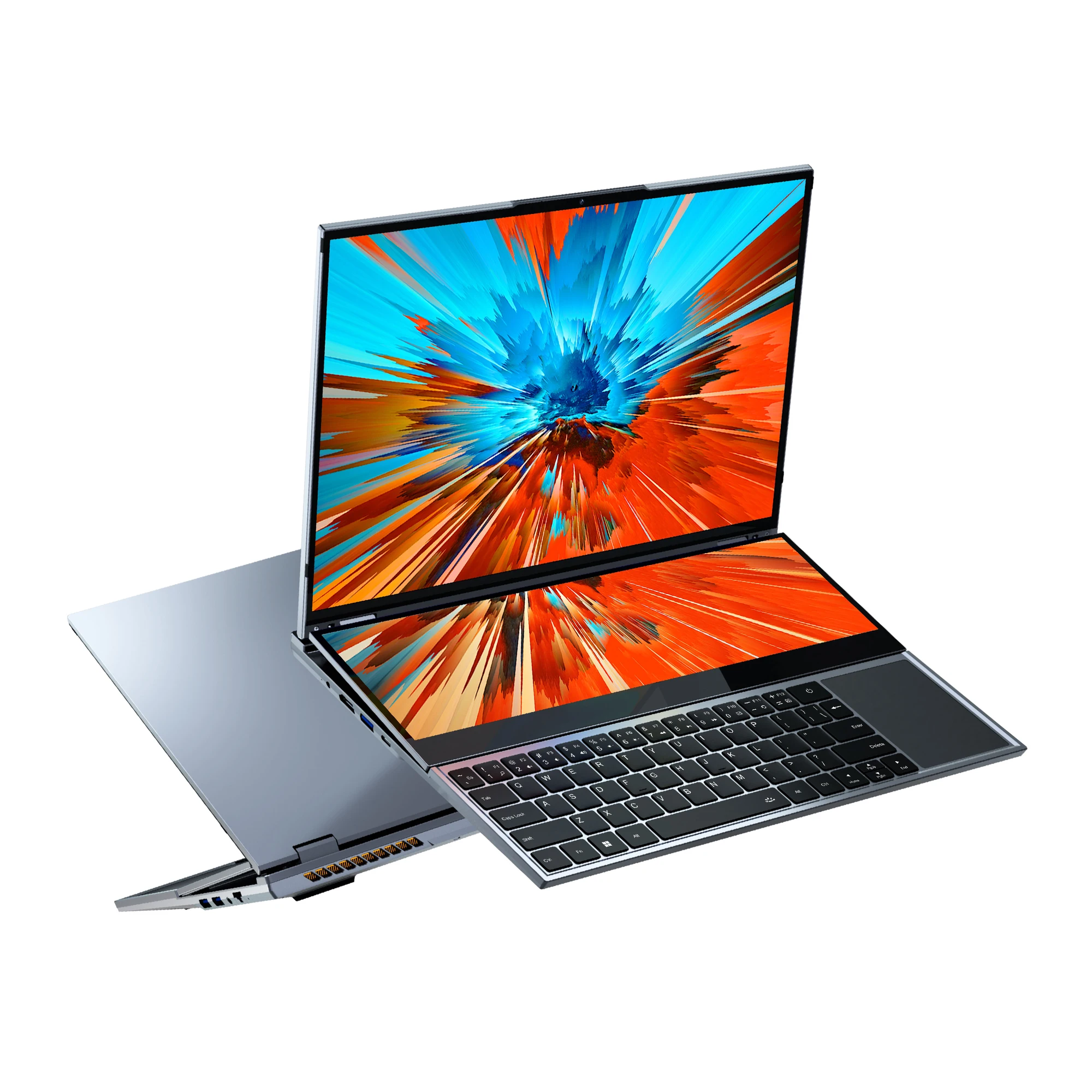 Neue n-one nbook fly Laptop Intel Xeon W-10885M 16 14 Zoll Doppel-Touchscreen Windows 11 Pro 16 GB DDR4 1 TB SSD Gaming-Computer