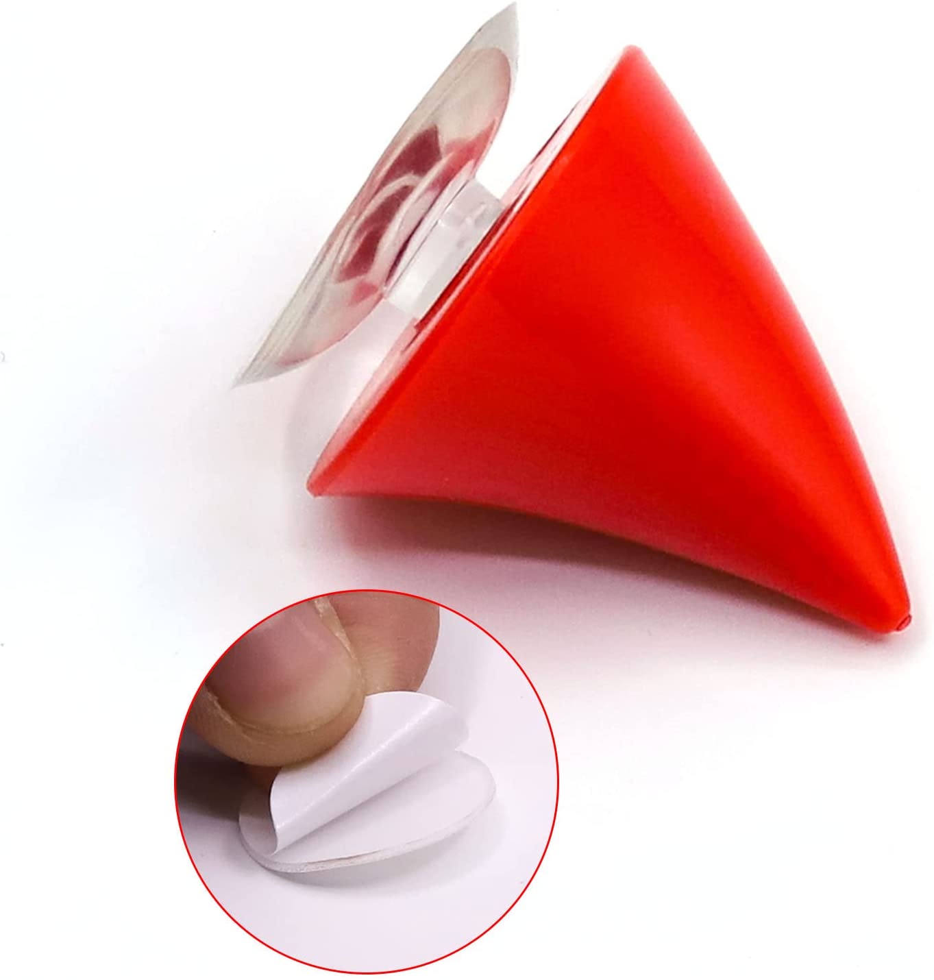 Decoración para casco de motocicleta, cuerno de diablo de goma con ventosas, decoración para casco, accesorios para sombreros de bicicleta, 2 uds.