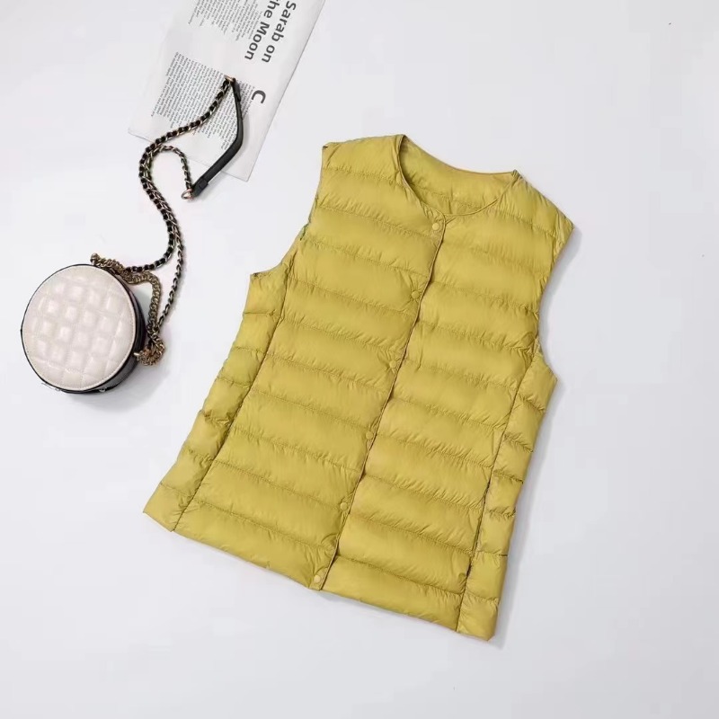 女性用の白い春と秋のノースリーブジャケット,目新しさに最適,秋冬に最適,2023コレクション