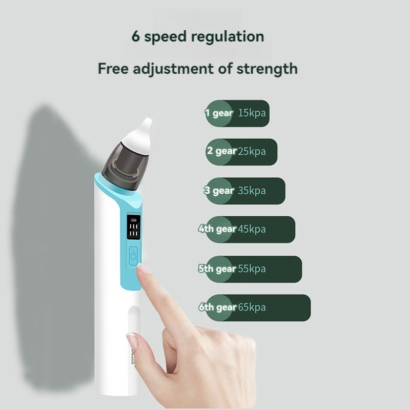 2024 Nuovo Modello Del Bambino Elettrico Aspiratore Nasale Versione di Ricarica Neonato Aspiratore Nasale Aspirare Fuori Prevenire La Congestione Nasale