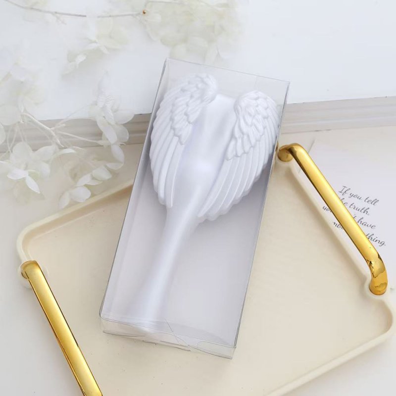 Profissional mini anjo pente anti-colisão pente eliminação eletrostática massagem pente salão de cabeleireiro ferramentas especiais