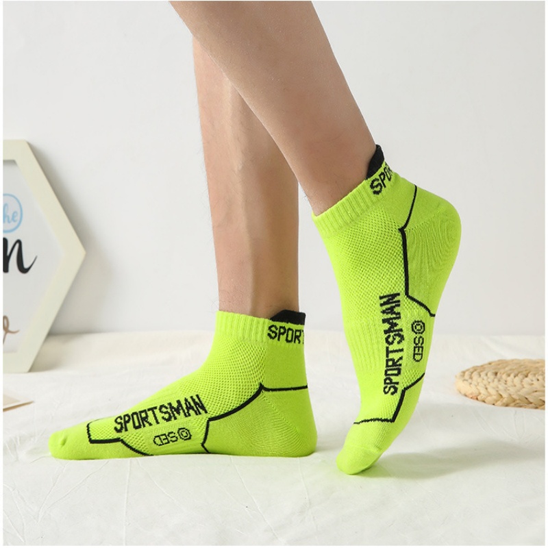 3/10 Pairs High Quality Men Ankle Socks Breathable Cotton Sports Socks Mesh Casual Athletic Summer Thin Cut Short Sokken