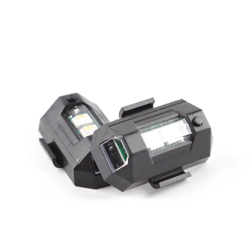 Universal LED Anti Collision Warning Light Motorcycle Turn Signal Indicator Mini Signal Light Drone with Strobe Light