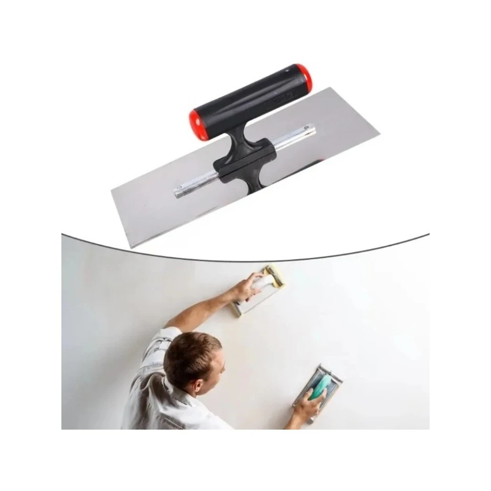 Plastering Trowel Cement Trowel Drywall Trowel for Plastering Scraping Drywall Plastering Construction Flooring Finishing