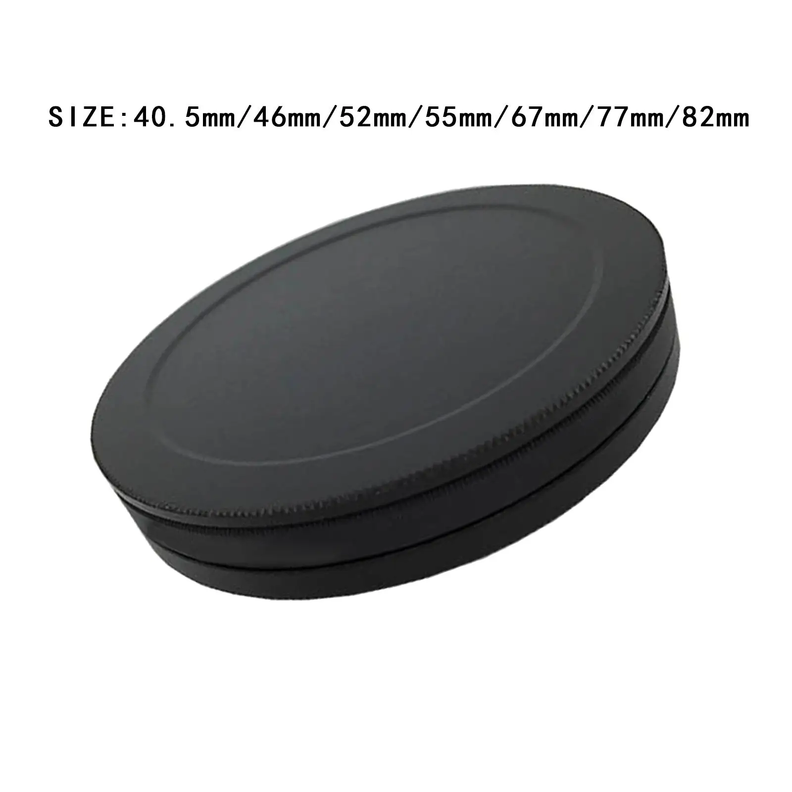 2x sekrup logam dalam lensa Filter Stack Caps Cpl ND Filter melindungi Kit hitam