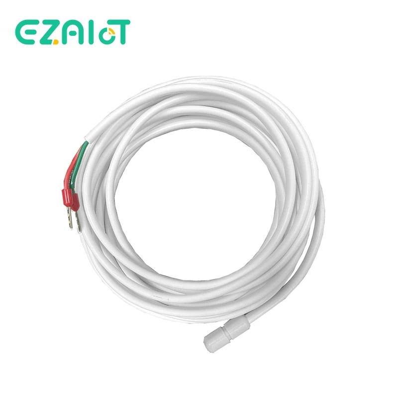 EZAIOT 3M NTC 10K3380 1% Thermostat อุณหภูมิภายนอกเซนเซอร์กันน้ำสำหรับชั้นความร้อนสมาร์ทเทอร์มอสแตท
