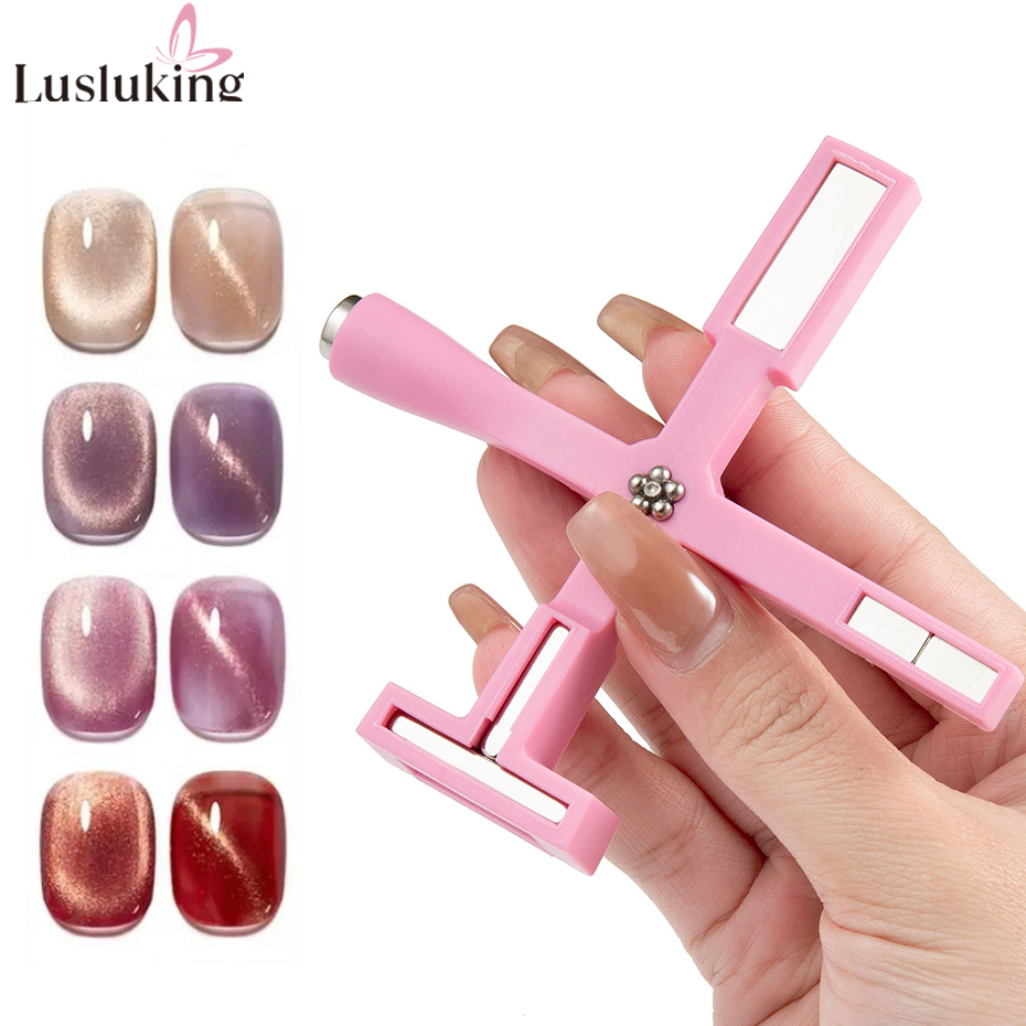 5 W 1 Wielofunkcyjny magnetyczny sztyft do paznokci Cat Eye Tablica magnetyczna do paznokci Cat Eye UV Narzędzie do paznokci Błyszczące narzędzia do zdobienia paznokci