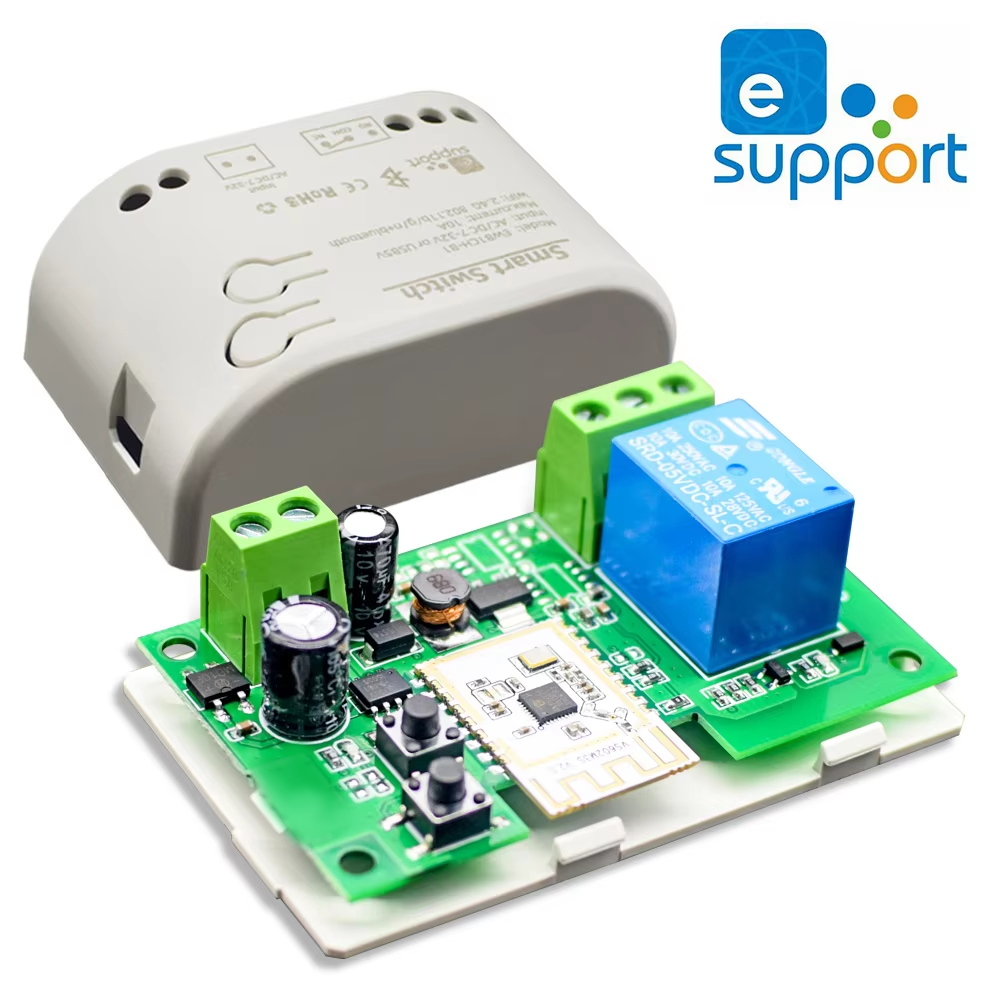 1CH RF Смарт-переключатель 12V 24V 220V AC DC WIFI Ewelink Пульт дистанционного управления Переключатель открытия гаражных ворот 10A Реле Самоблокирующийся дюйм