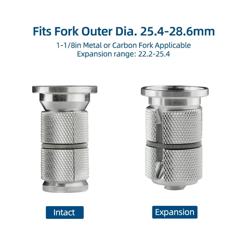 Xe Đạp Nén Cắm Steerer Tai Nghe Mở Rộng Bu Lông Lắp Bát Đầu Nắp Gắn 1 1/8 "Mở Rộng Các Loại Hạt Carbon Dĩa Mỏ Neo