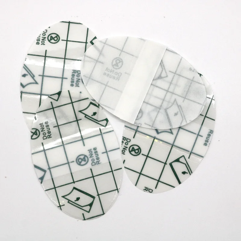 医療用粘着テープ,透明な粘着テープ,抗アレルギー,胸のカール,耐水性,20個。