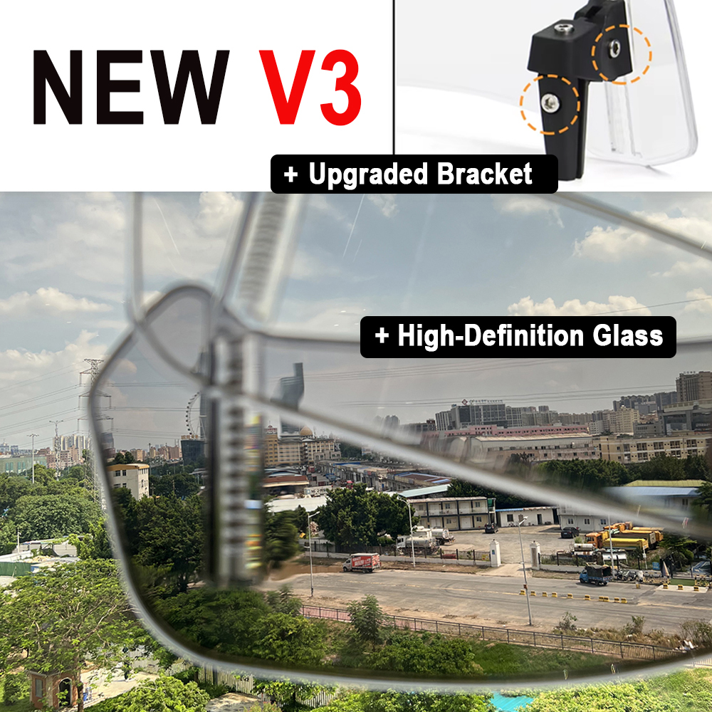 범용 오토바이 윈드실드 익스텐션, 조정 가능한 스포일러 클램프, 윈드스크린 디플렉터, BMW, 가와사키, 야마하, 혼다, 스즈키용