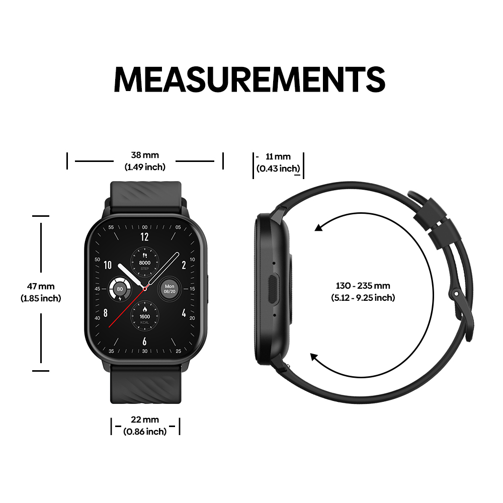 新しい Zeblaze GTS 3 音声通話スマートウォッチ超大型 2.03 インチ HD スクリーン 24 時間健康モニター 100 以上のスポーツモード 200 以上の時計の文字盤