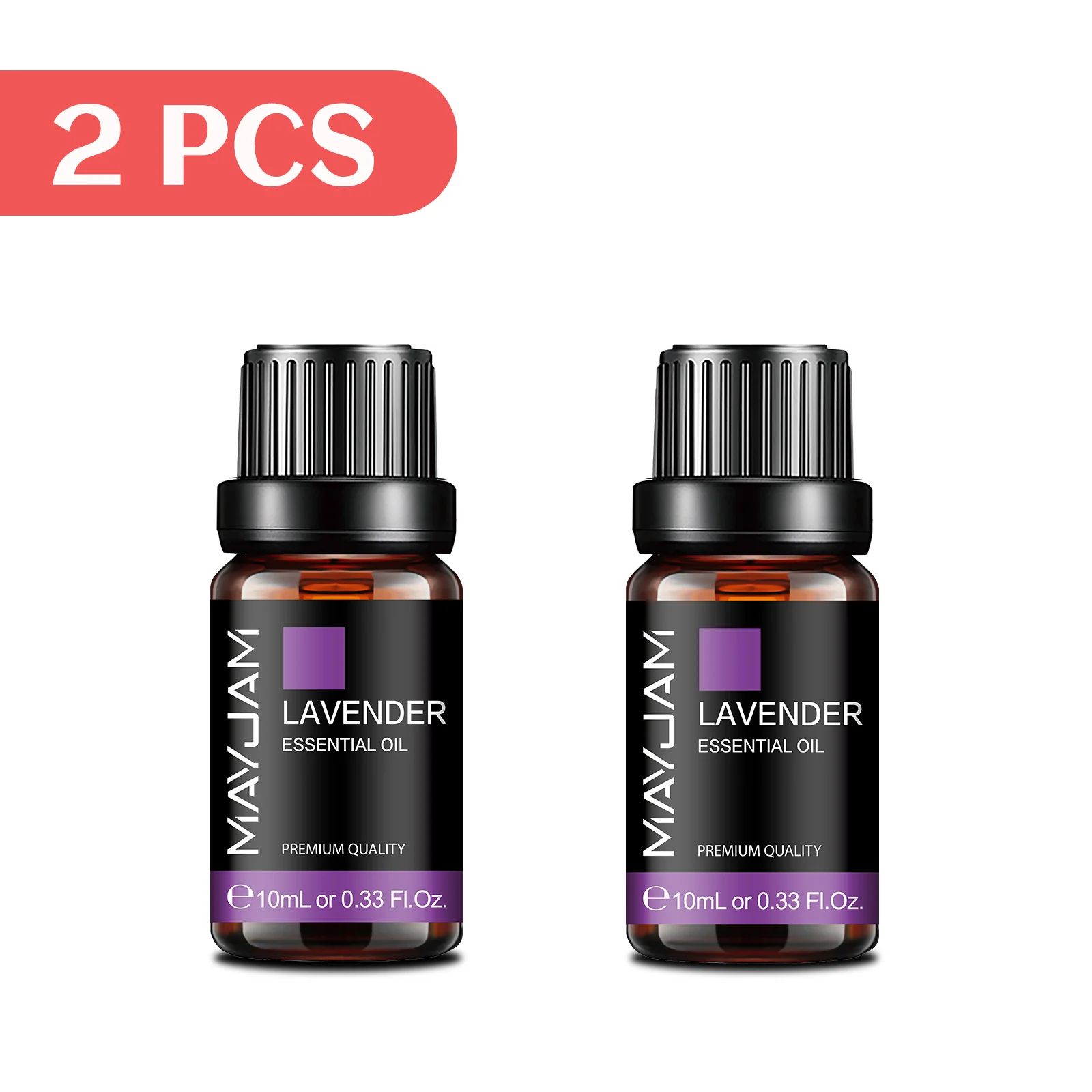 MAYJAM 2-Flaschen ätherisches Öl Vanille Lavendel Eukalyptus Sandelholz Jasmin Zedernholz Patchouli Zimt Excelentes Aromen