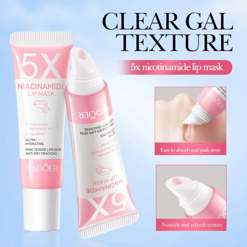 Bálsamo labial para eliminar la oscuridad, máscara de melanina iluminadora, brillo exfoliante, tratamiento rosa para labios, Reduce las líneas de los labios, mejora la sequedad, hidratante