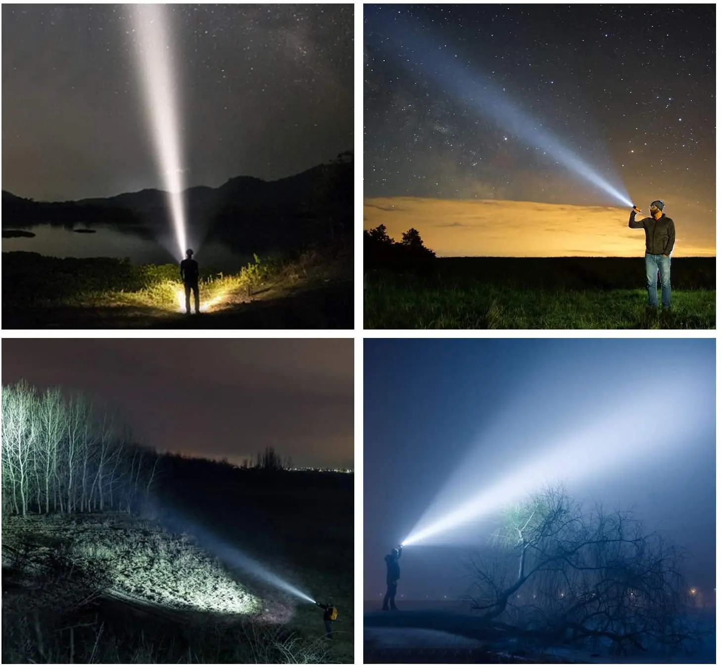 Zoom 20W LED Strahl Licht High Power Taschenlampe USB Aufladbare Outdoor Leistungsstarke Taktische Camping Jagd Angeln Wandern Taschenlampe