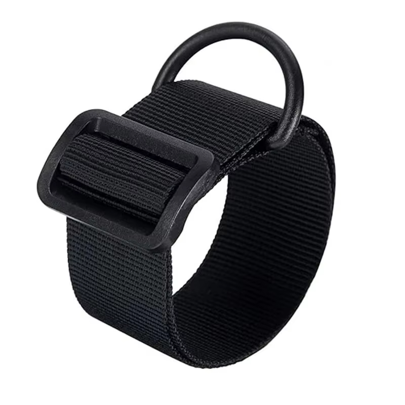 DIZETION Adaptador de eslinga táctico duradero con anillo en D y correa de nailon multifuncional para accesorios de caza al aire libre