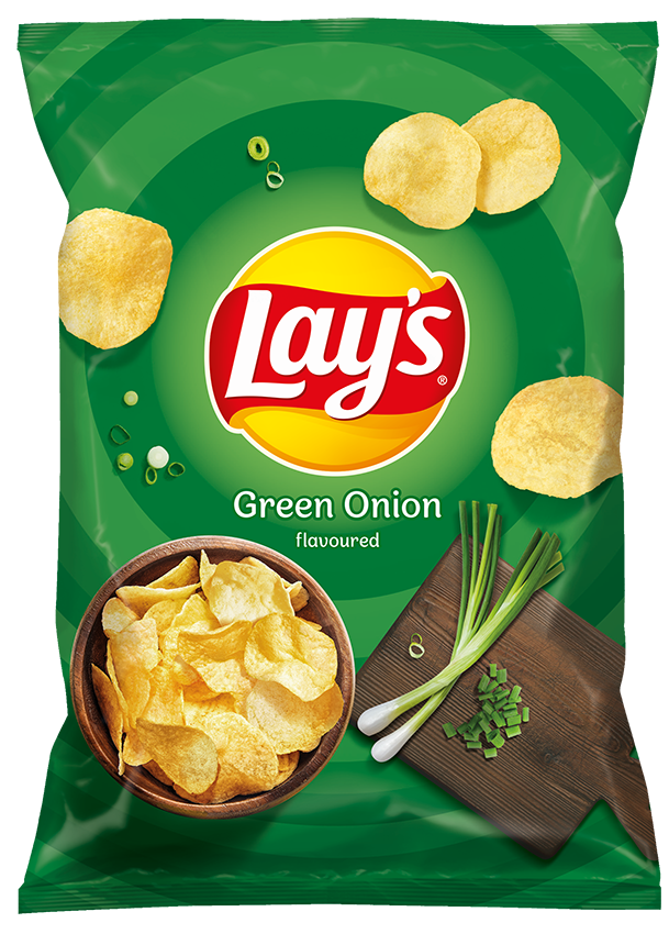 Lay's Chipsy ziemniaczane o smaku zielonej cebulki 40 g