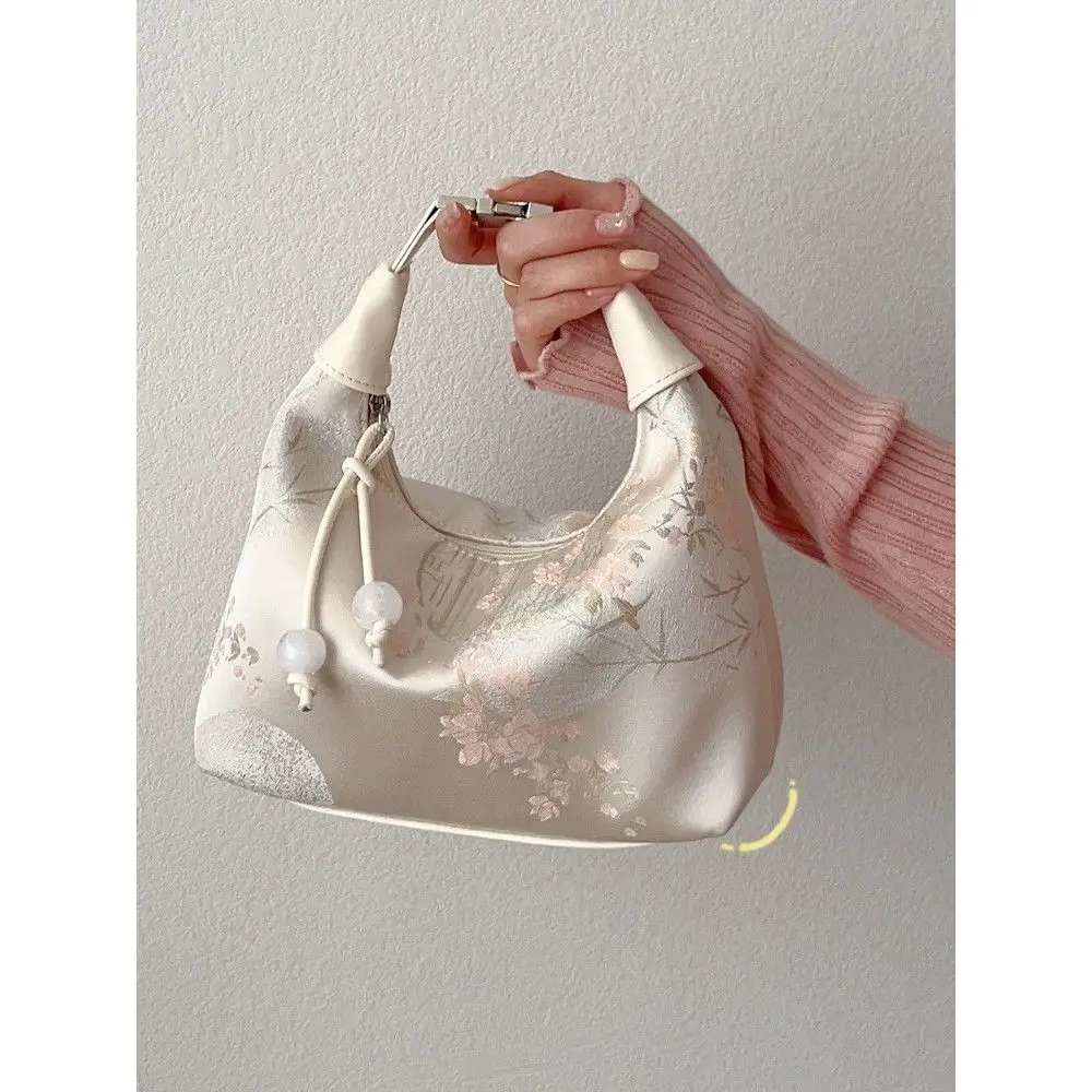 Chinesischer Stil bestickte Handtasche weiblich neues Design antik gepaart mit Cheongsam Handtasche Geldbörsen süße Schulter-Crossbody-Tasche