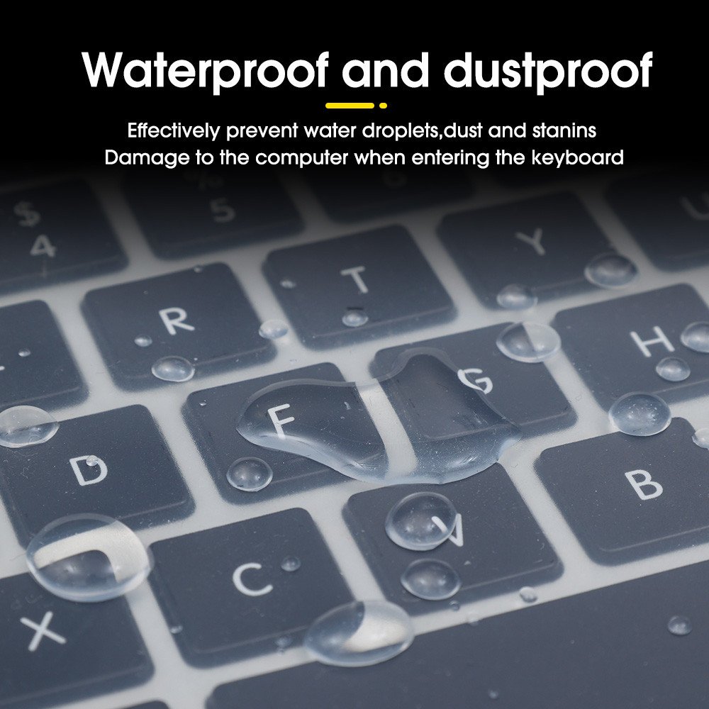 13-14 Polegada 15-17 Polegada Universal Laptop Notebook Teclado Capa de Silicone Película Protetora À Prova de Poeira À Prova D 'Água