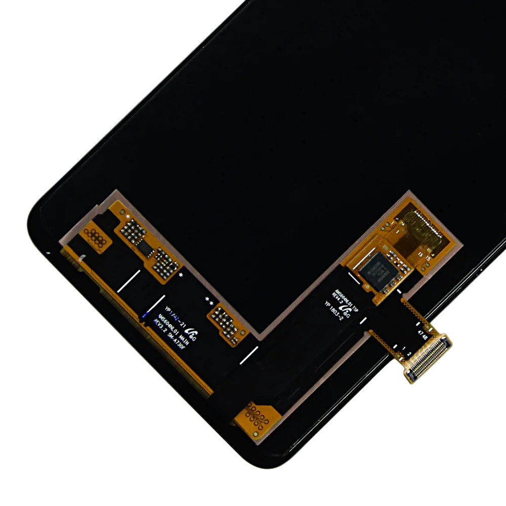 LCD Asli 6.0 "untuk Samsung Galaxy A8 Plus 2018 Display A730 A730F SM-A730F Bagian Penggantian Perakitan Layar Sentuh