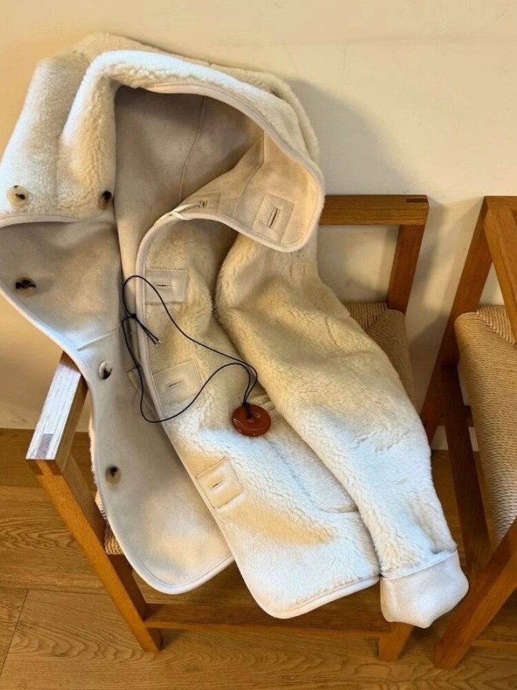 Em estoque 2024 inverno nova coreia do sul dongdaemun mo * oha temperamento pele integrada feminino lã de cordeiro casacos de pele