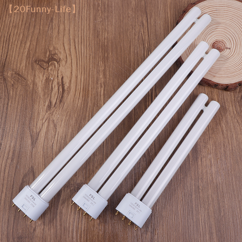 18 Вт, 24 Вт, 36 Вт, люминесцентная трубка CFL, 4 контакта, двухтрубная энергосберегающая лампа, цоколь T5, 4 Вт, 6 Вт, 8 Вт, замена трубки УФ-лампы