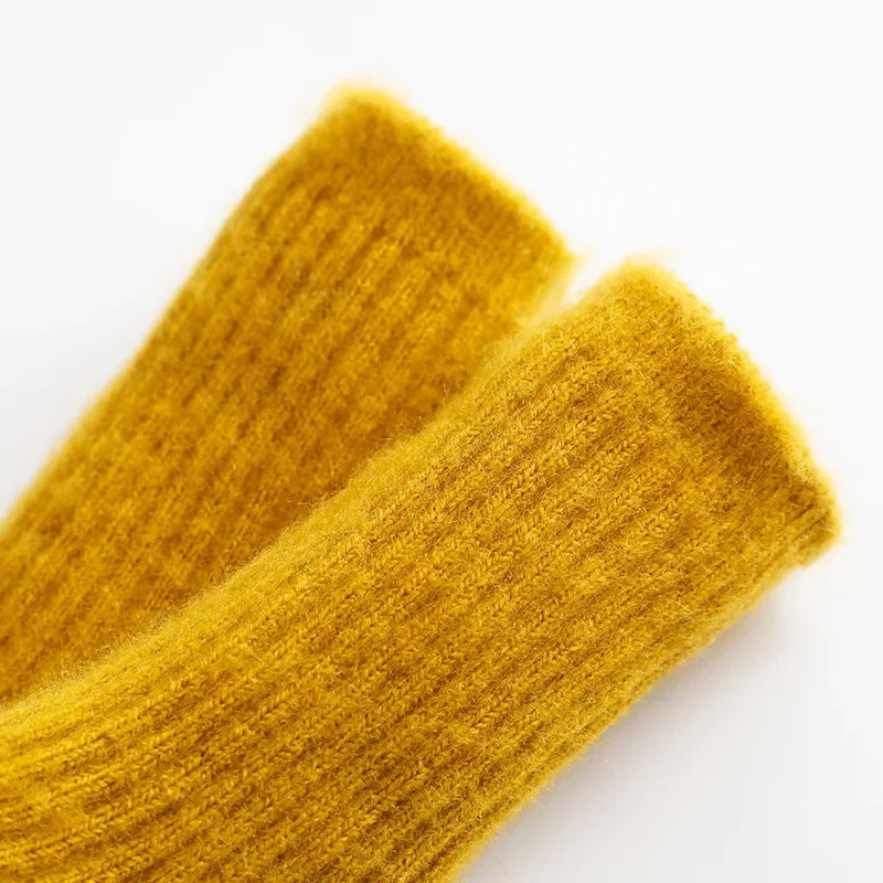 Calcetines largos gruesos de algodón a rayas para bebés, calcetines cálidos para niños pequeños, accesorios de ropa para niños, Otoño e Invierno