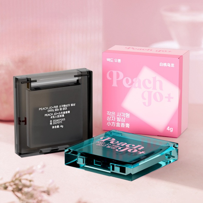 Small Square Cases Body Pheromone Perfume Solid Balm Long Lasting Fragranc Light Fragrances Portable Solid Perfume New Wholesale