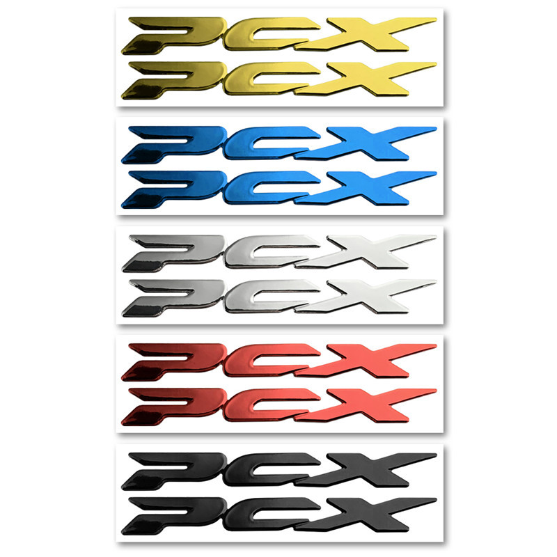 3D Motorcycle Stickers Pcx Emblem Badge Logo Decals Tank Scooter Tail for Honda Pcx PCX150 125 PCX125  Motorcycle Accessories