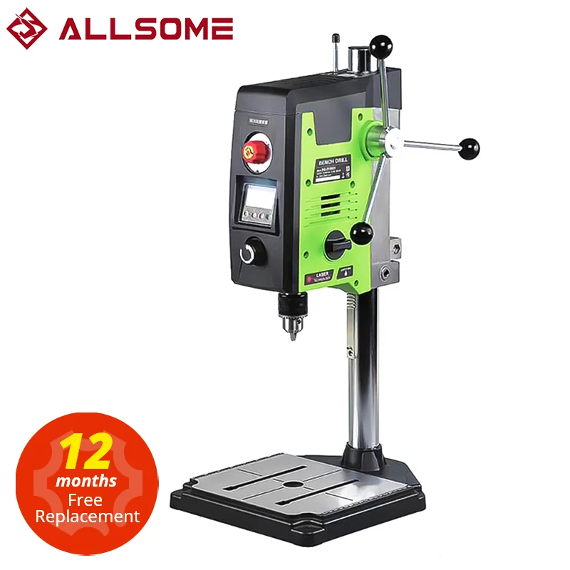 ALLSOME 6 Tốc Độ Benchtop Kẹp Mũi Khoan Máy Khoan