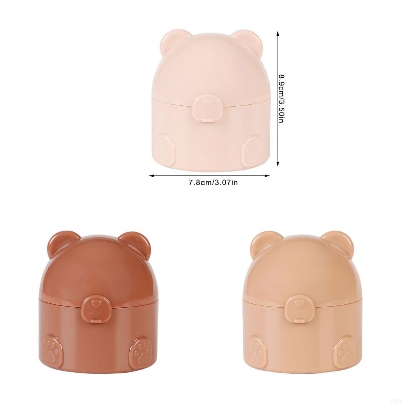 C5AA Friendly Plastic Puorge Puff Contain