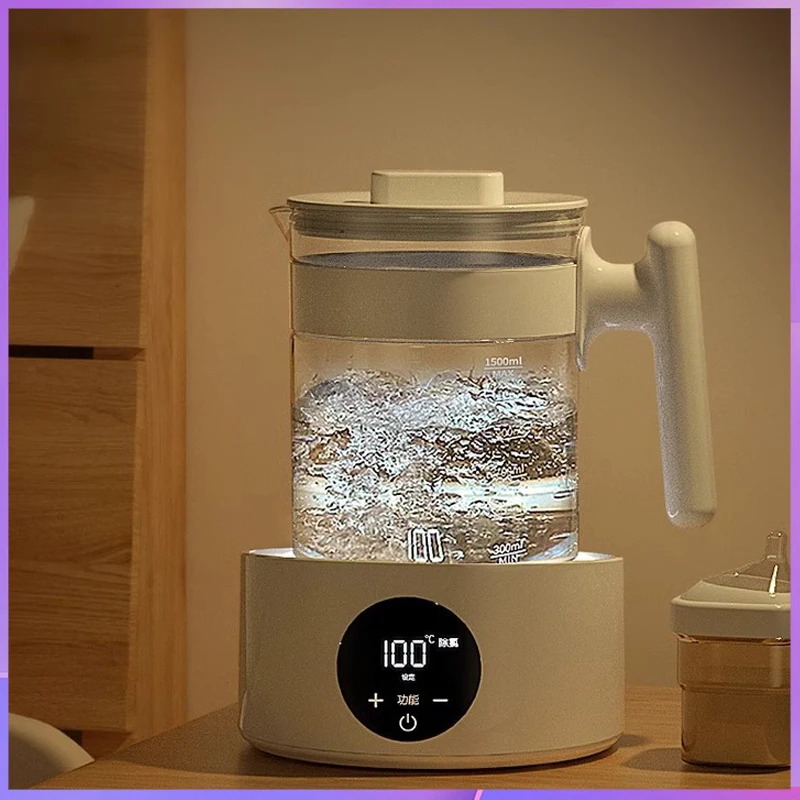 Hervidor eléctrico inteligente de temperatura constante, leche caliente para bebés, regulador de temperatura de leche de elaboración completamente automático