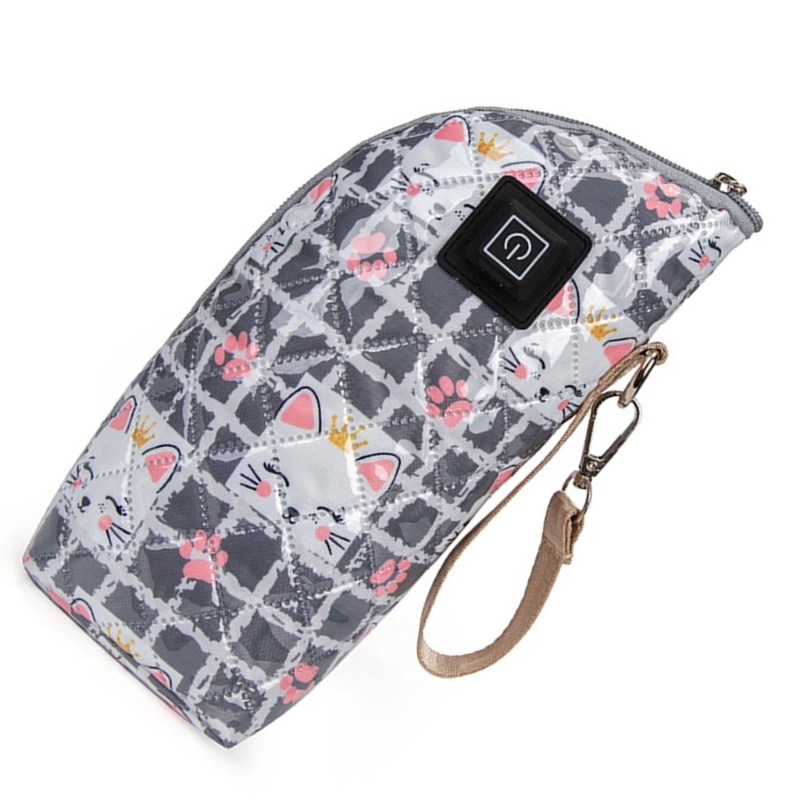 Động Bình Sữa Ấm Sữa Nóng Đựng USB Làm Nóng Nhanh Túi A2UB