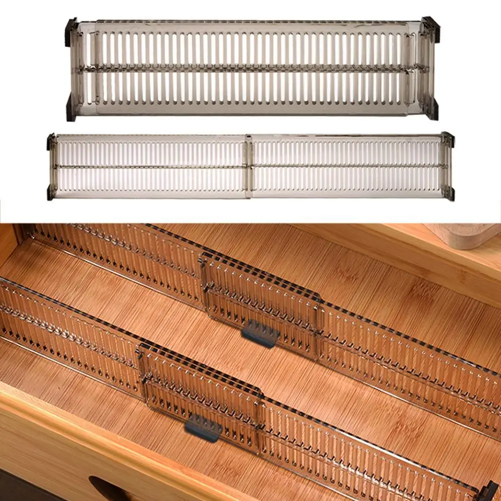 2pcs Adjustable Clapboard Drawer Divider Partition Household Storage Cabinet Combination Partition Underwear Socks DIY Separator