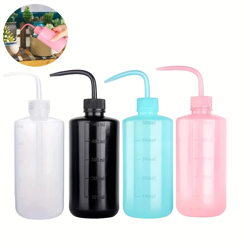 1Pc 250/500ml Tattoo Plastic knijpfles tattoo Spray Fles Washaing fles voor Wimper Extension knijpfles Lab supply