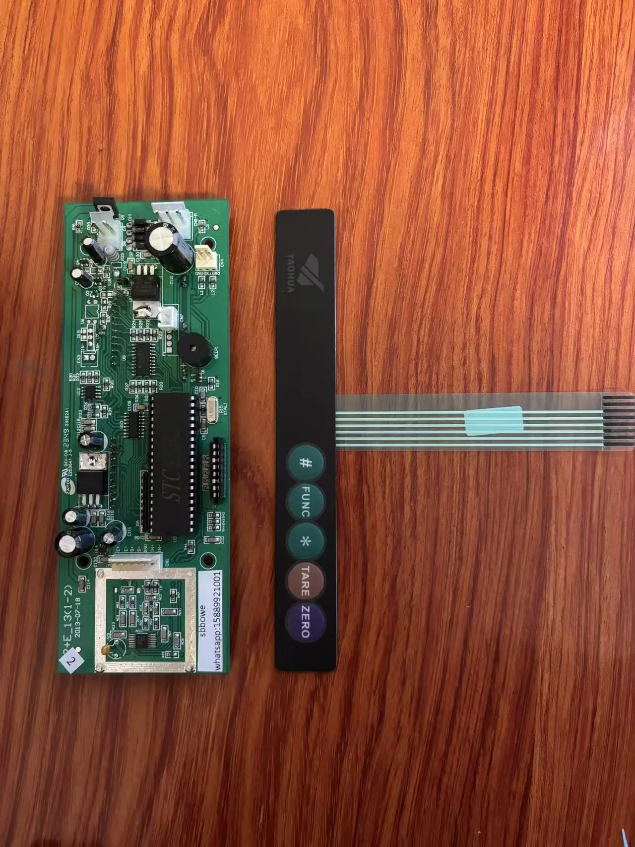 Placa de circuito PCB Original nuevo 220V XK3190-A12 + E Tablero Principal, Panel para indicador A12E Monitor de pesaje XK3190-A12 LCD