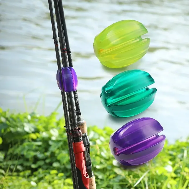 Bola fixa para Pesca Rod Proteção, Mini Retrator, Anti Colisão, Rolha, Acessórios
