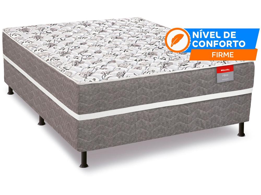 Cama Box Casal Reconflex Conjugada Fenix