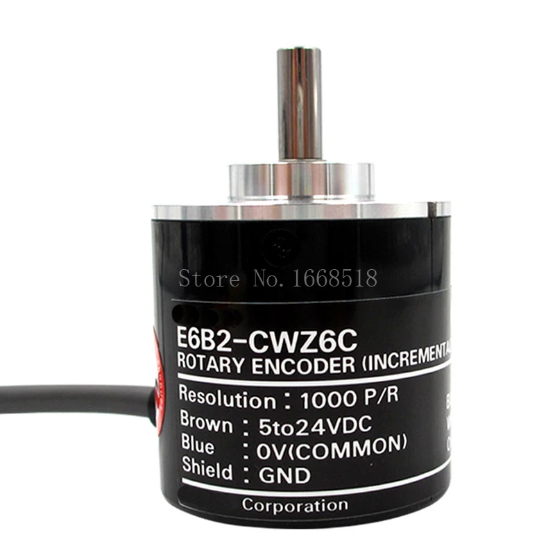 E6B2CWZ6C Оптический поворотный энкодер E6B2-CWZ6C 2500 2000 1800 1024 1000 600 500 400 360 200 100 60 40 30 20P/R 5-24V