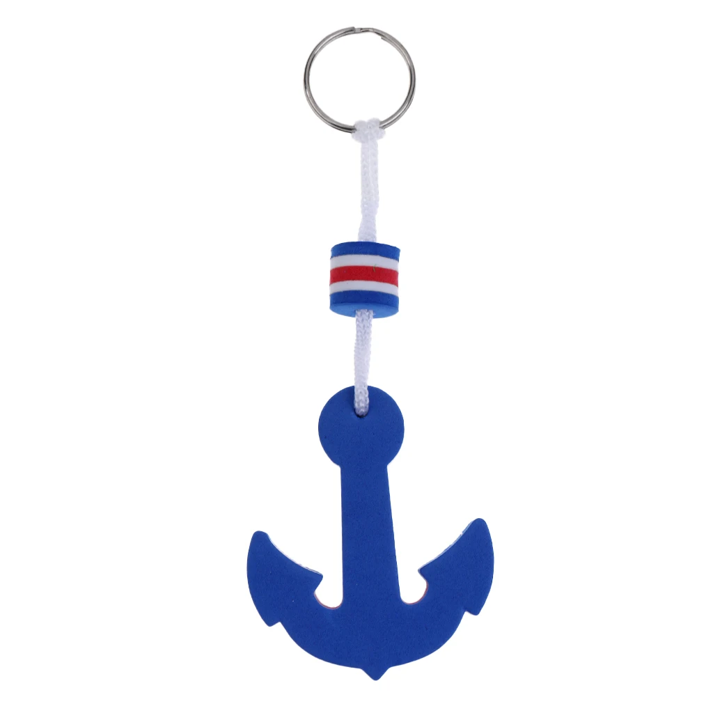 Floating Keychain For Boat EVA  Sailing Float Marine Floating Anchor Yacht Keys Buckle Rowing Boats Swimming Sport Accessorie