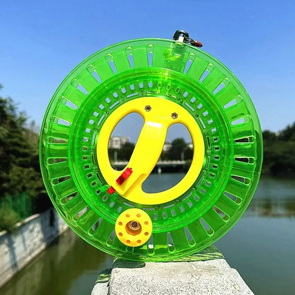 18/20/22/26cm PET Come with Lock Kite Line Winder Fying Kites Kite Reel Winder Fire Wheel String Spool with String