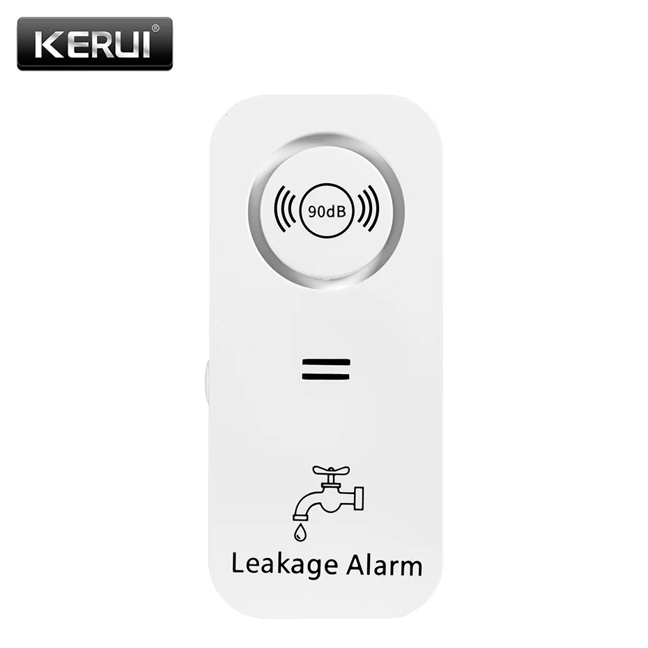 KERUI Không Dây Cảm Biến Nước 90db Báo Động Rò Rỉ Nước Báo Rò Rỉ Cảnh Báo Giám Sát Rò Rỉ Nhạy Cảm Bị Rò Rỉ Và Nhỏ Giọt Báo Động Cho nhà